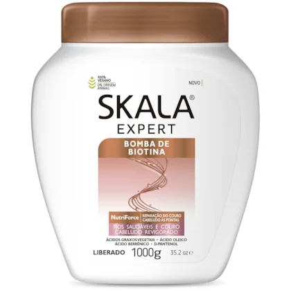 Creme Skala de Trat  Capilar  Bomba de Biotina 1000g