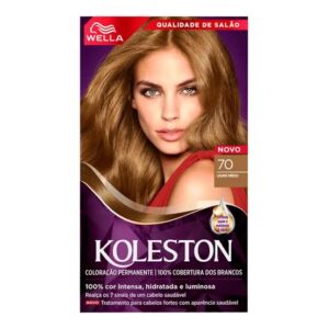 Tinta de Cabelo Koleston Louro Médio 70