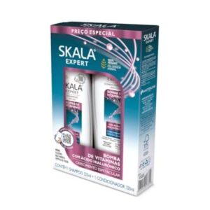 Kit Skala Shampoo 325ml+ Condicionador 325ml  Bomba de Vitaminas com Ácido Hialurônico