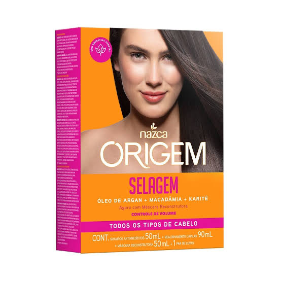 Selagem Redutora Nazca Origem Kit Todos Tipos de Cabelos