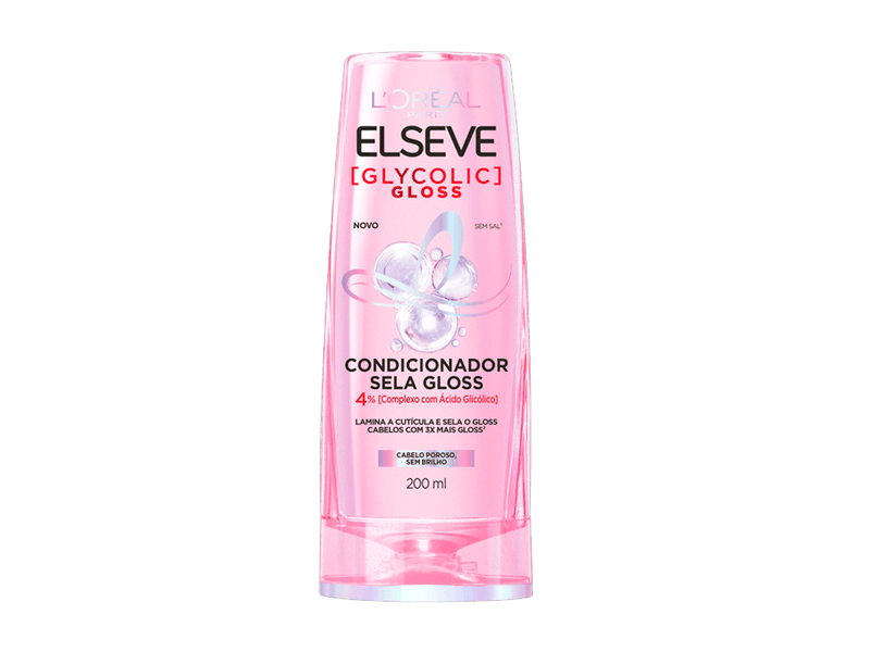 Condicionador Sela Elseven Glycolic Gloss 200ml