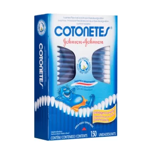 Hastes Flexíveis Cotonetes Johnson & Johnson 150 unidades