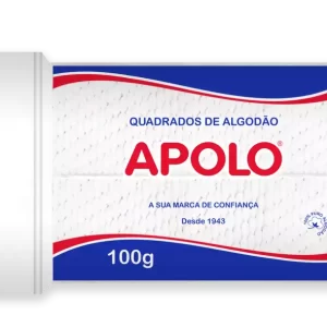 Algodão Quadrado Apolo Ziplock 100g
