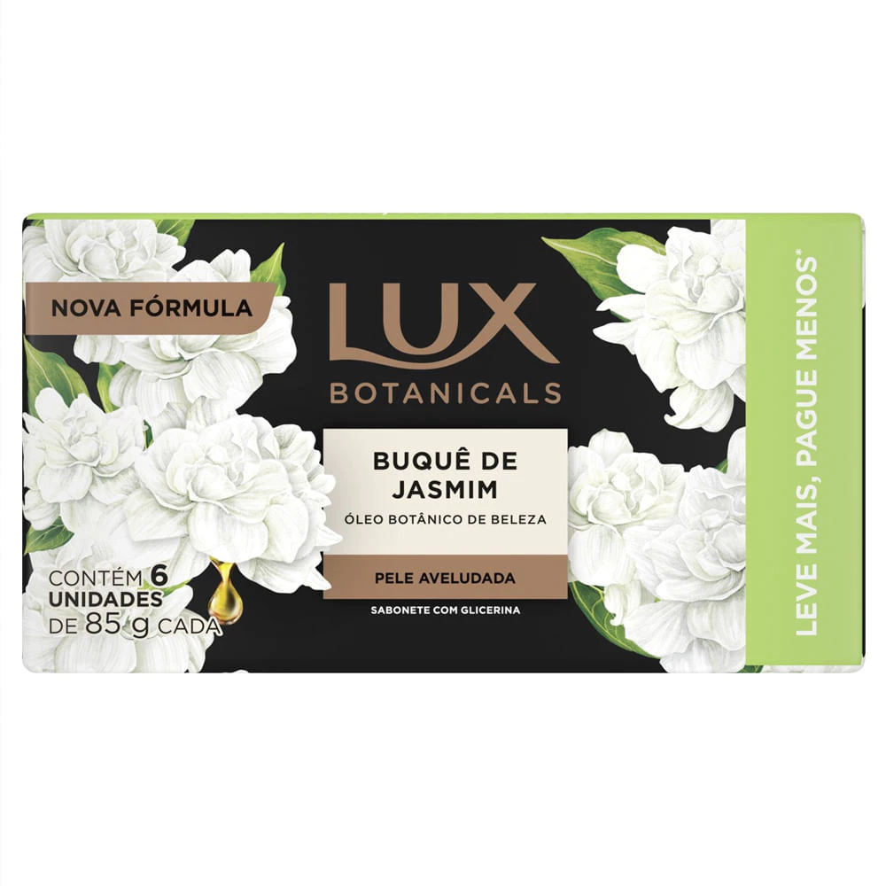 Kit Sabonete em barra Glicerinado Luz Buquê de Jasmim 85g cada