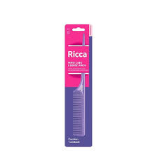 Pente Basic Cabo e Dentes Finos Ricca