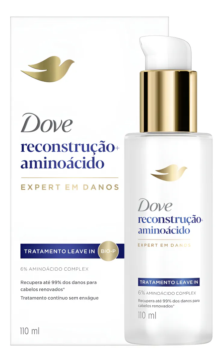 Dove Leave-In Reconstrução + Aminoácido 110mL - Imagem 3