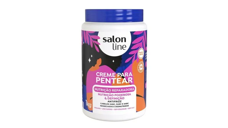 Creme Para Pentear Salon Line Hidratação Profunda 1kg