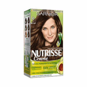 Coloração  Nutrisse Garnier 50-Castanho-Claro-Amendoa