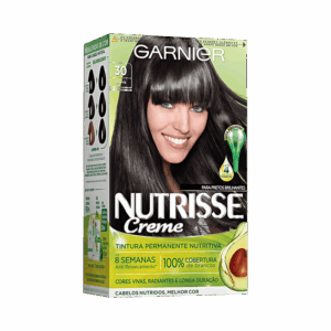 Coloração Nutrisse Garnier 30-Castanho-Escuro-Grafite