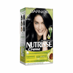 Coloração Nutrisse Garnier 210-Preto-Jabuticaba