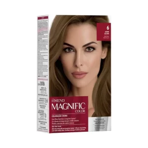 KIT COLORAÇÃO AMEND MAGNIFIC COLOR 6.0 LOURO ESCURO