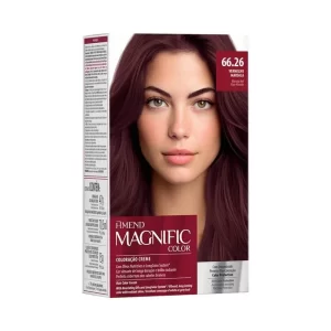 KIT COLORAÇÃO AMEND MAGNIFIC COLOR 66.26 VERMELHO MARSALA