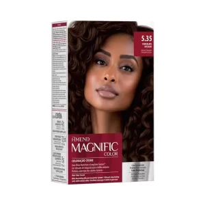 KIT COLORAÇÃO AMEND MAGNIFIC COLOR 5.35 CHOCOLATE INTENSO