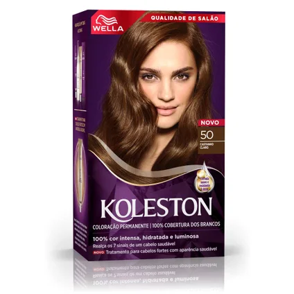 TINTA DE CABELO KOLESTON 50 Castanho Claro