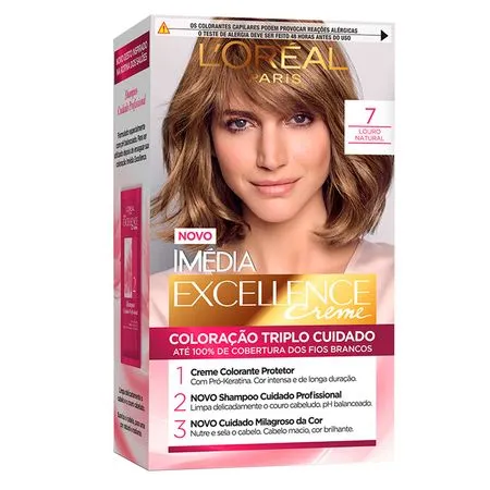 Coloração Imédia Excellence 7 Louro Natural