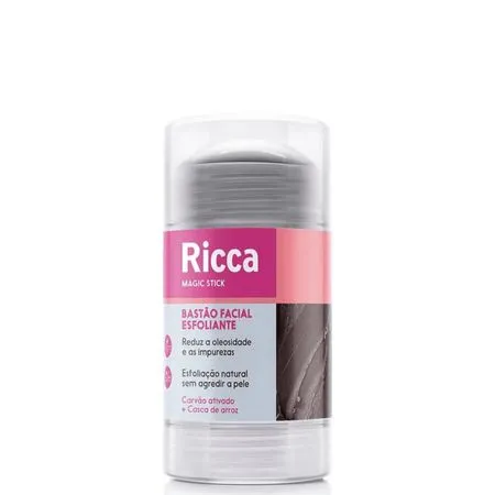 Ricca O Poderoso Carvão! - Bastão Esfoliante Facial 30g - Imagem 3