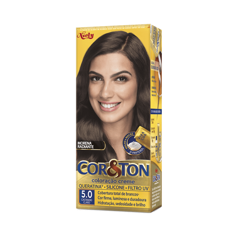 Coloração Cor & Ton 5.0-Castanho-Claro.