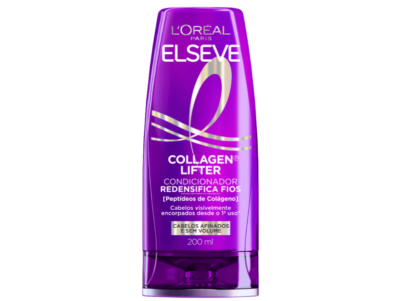 Condicionador Elseve L´oreal Paris Redensifica Fios Colágeno Lifter 200ml