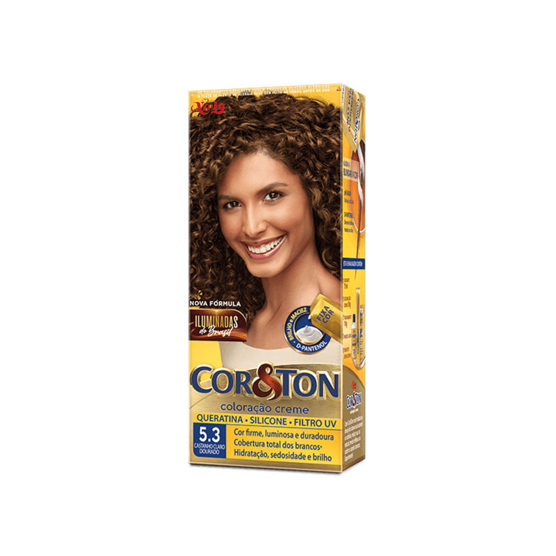 Coloração Cor & Ton 5.3-Castanho-Claro-Dourado