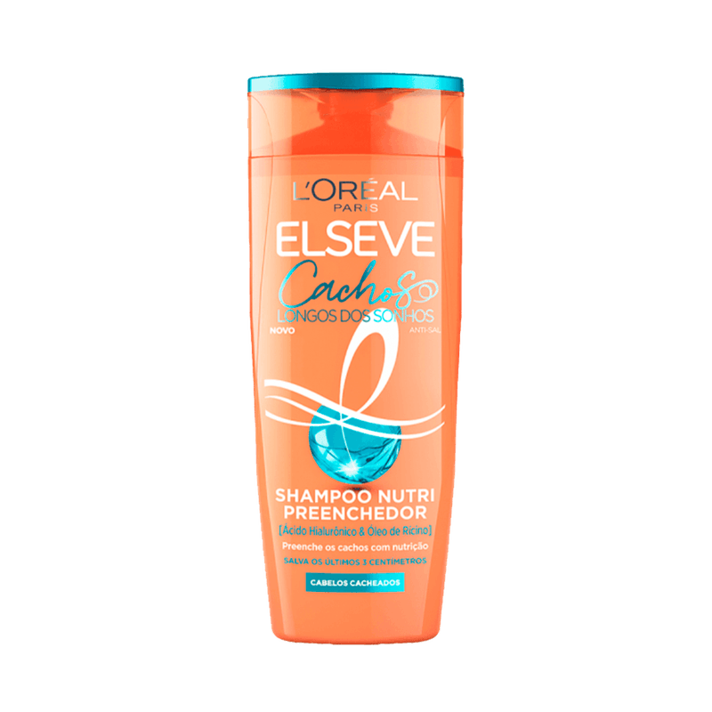 L'Oréal Paris Elseve Shampoo Nutri Preenchedor Cachos Longos Dos Sonhos 200ml