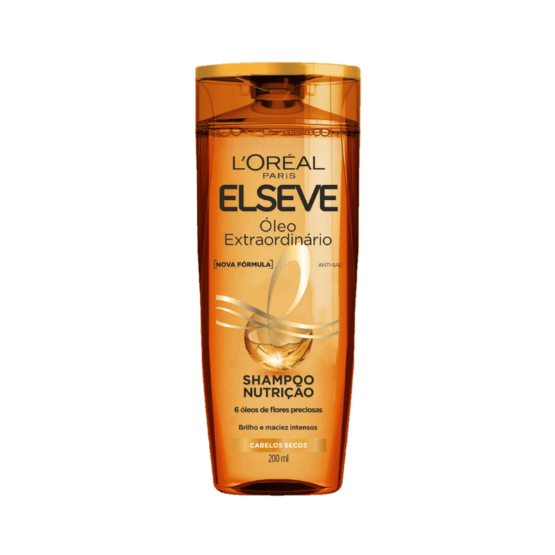 Shampoo Elseve Óleo Extraordinario Nutrição 200ml L`oreal