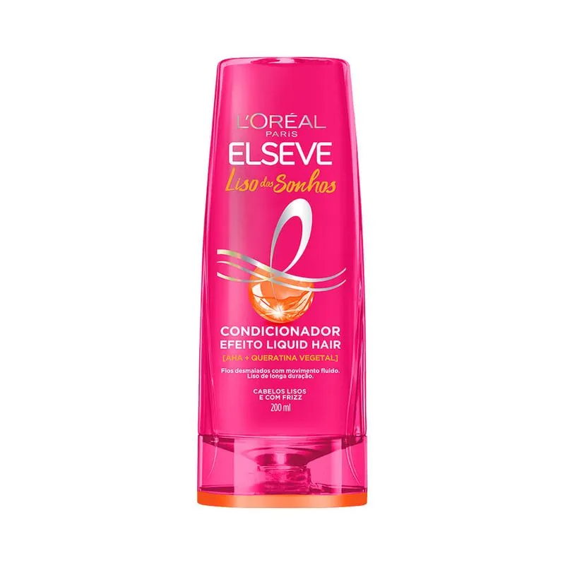 Condicionador Elseve L´oreal Paris Liso Dos Sonhos - 200ml