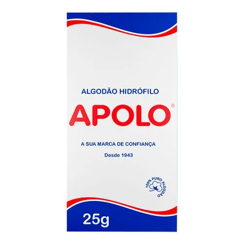 Algodão Apolo Caixinha 25g