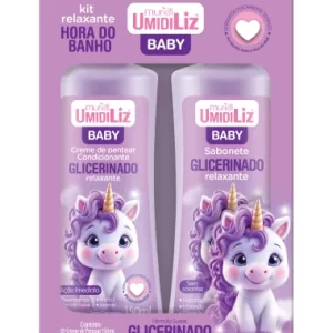 kids Kit Muriel Umidiliz (Sabonete+Creme De Pentear) Baby Lavanda 150ml + 150ml