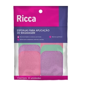 Esponja Flat Candy Colors Ricca