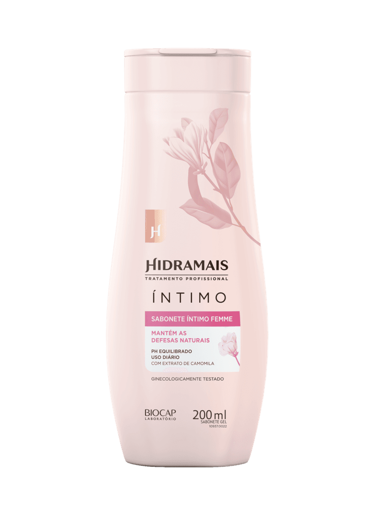 Sabonete Íntimo Hidramais Femme 200ml | Equilíbrio e Proteção