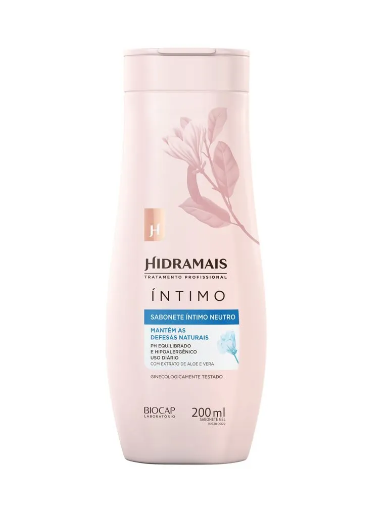 Sabonete Íntimo Hidramais Neutro 200ml | Limpeza Suave e pH Balanceado