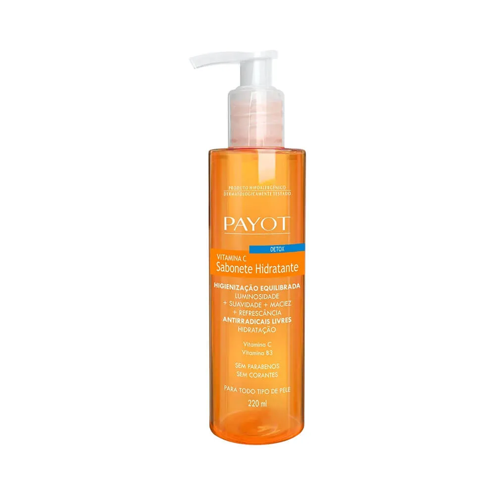 Sabonete Facial Hidratante Vitamina C Detox Payot 220ML