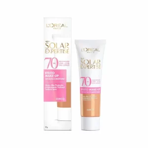 Protetor Solar Facial L’Oréal Paris Solar Expertise Efeito Make Up FPS 70 - 30gramas