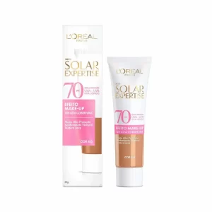 Protetor Solar Facial L’Oréal Paris Solar Expertise Efeito Make Up FPS 70 - 30gramas