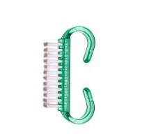 Escova para Unhas Anatômica Cor Verde Acrilica Enox 6,5 cm - Ricca