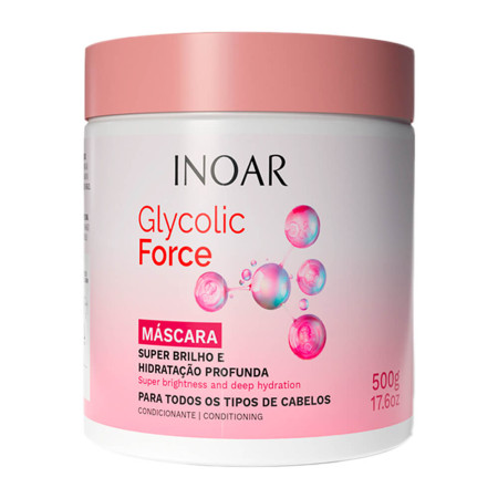 Inoar Máscara  Glycolic Force 500g