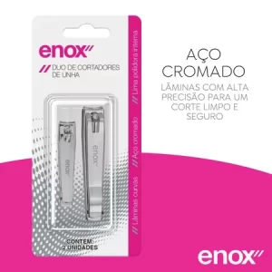 Duo De Cortadores De Unha - Enox