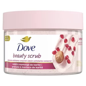 Dove Beauty Scrub Sabonete Esfoliante Corporal de Romã e Manteiga de Karité 280g