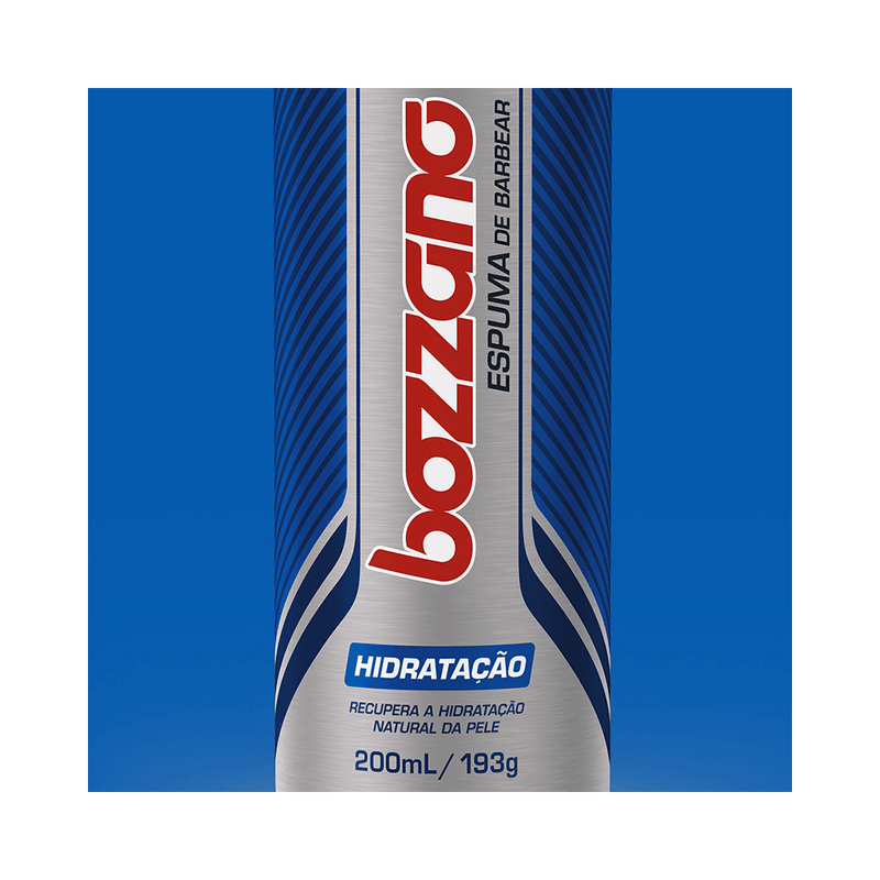Espuma De Barbear Bozzano 200ml Hidratante - Imagem 2